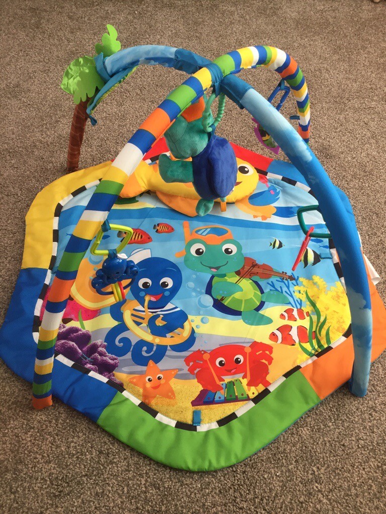 baby einstein rhythm reef play gym